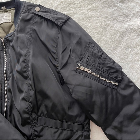 MCGUIRE Bomber Shell Nylon Quilted Lined Jacket Sz M* - Picture 10 of 15